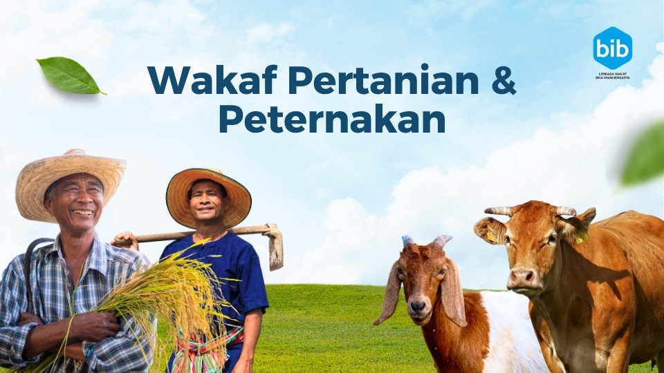Wakaf Produktif Peternakan & Pertanian